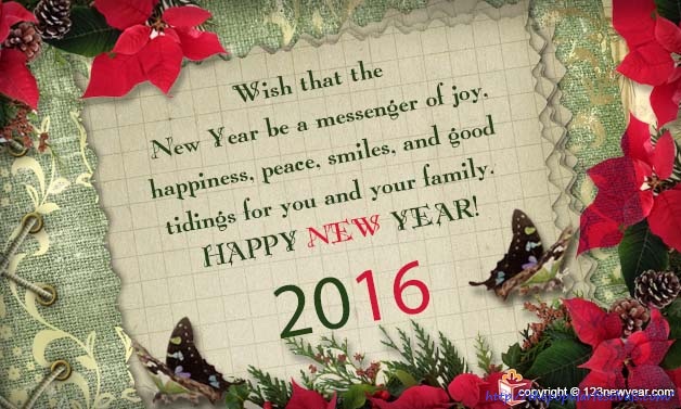 Happy New Year Greetings - New Year Cards
