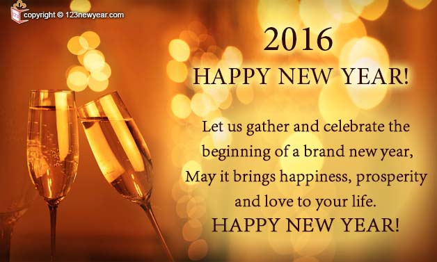 Happy New Year Greetings - New Year Cards