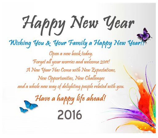 Happy New Year Greetings - New Year Cards