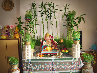 Ganesh Chaturthi Decoration