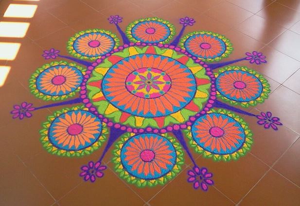 diwali rangoli wallpaper