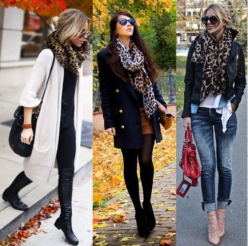 Animal Print Scarf