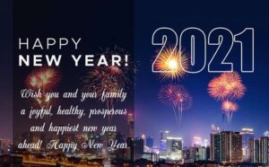 Happy New Year 2021 - Greetings Cards Download