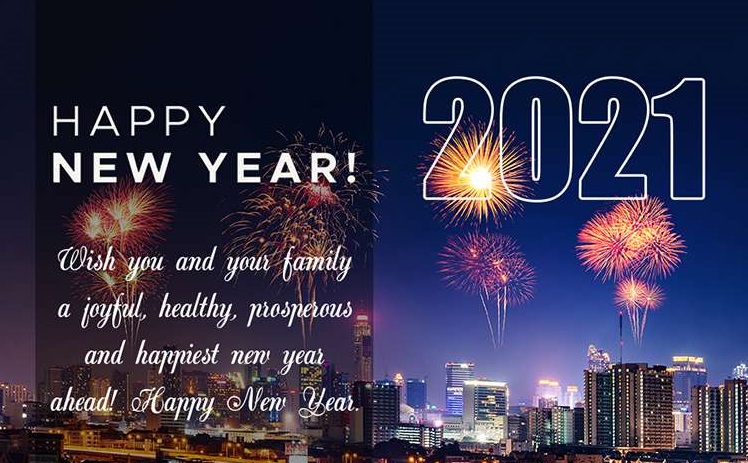 Happy New Year 2021 - Greetings Cards Download 