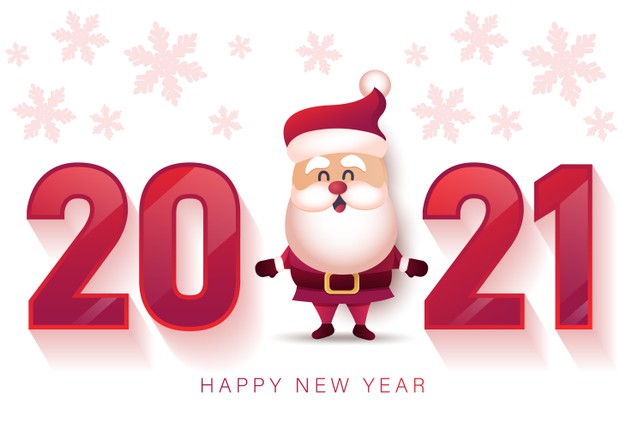 Happy New Year 2021 - Greetings Cards Download 