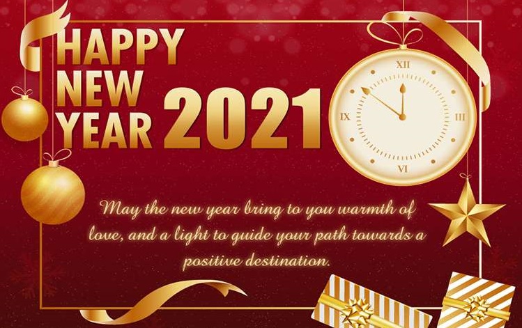 Happy New Year 2021 - Greetings Cards Download 