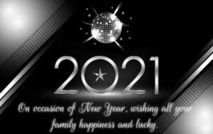 Happy New Year 2021 - Greetings Cards Download