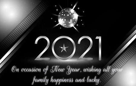 Happy New Year 2021 - Greetings Cards Download 