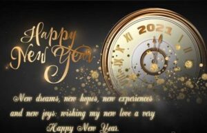 Happy New Year 2021 - Greetings Cards Download