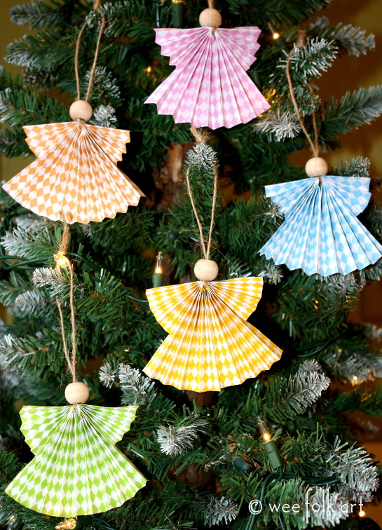 Heavenly Tree with Angels and Stars
