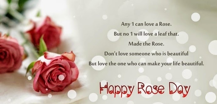 Valentines Day - Rose Day Wishes, Quotes, SMS and Messages